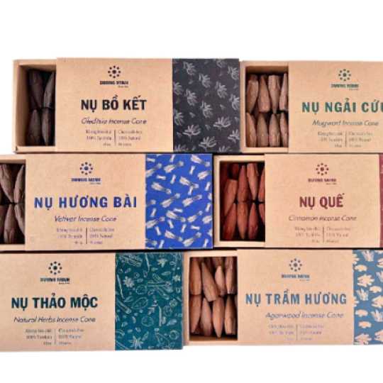 Nụ trầm khói ngược Dương Minh – 100% tự nhiên, tẩy uế, thanh lọc không khí, thư giãn